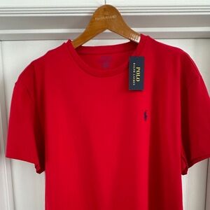 Ralph Lauren Men's Bright Red Tee